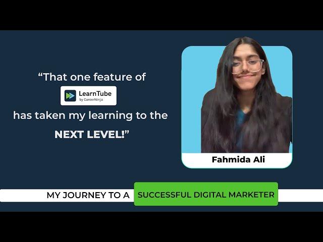 How LearnTube Digital Marketing Course Transformed My Career | Digital Marketing | LearnTube Reviews