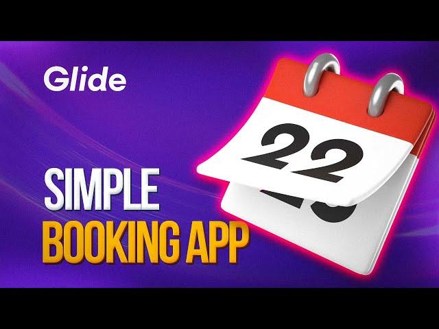  Glide Tutorial - Simple Booking App