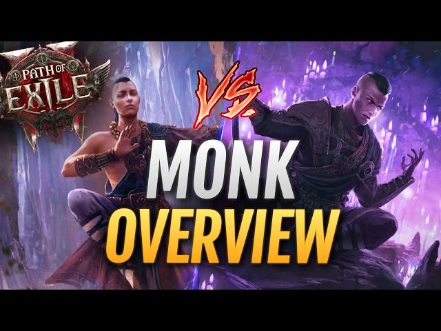 [PoE 2] MONK Looks AMAZING! - Deep Dive Class Overview - Path of Exile 2