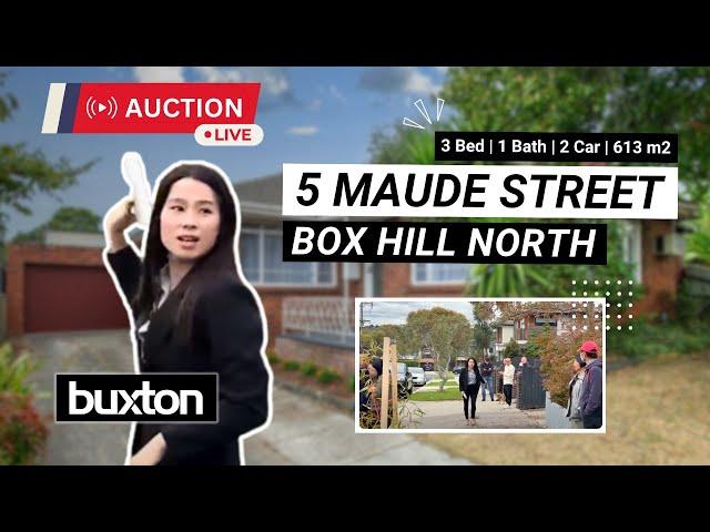 Live Auction @ 5 Maude Street, Box Hill North