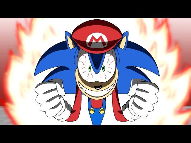 Sonic the Hedgehog in Super Mario Kart Animation - GAME SHENANIGANS! 