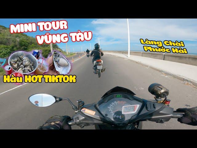 Mini Tour Vũng Tàu - Đi Ăn Hàu Sữa Hấp Làng Chài Phước Hải - Checkin Núi Minh Đạm | Tích Travel #118