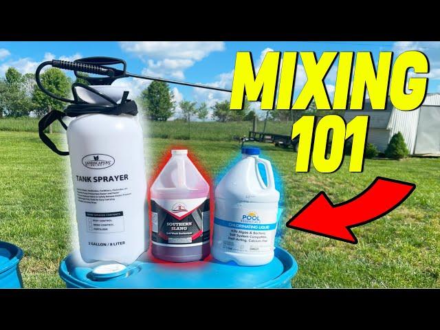 How To Mix Chemicals For Pressure Washing In 7 Minutes - DO NOT USE DAWN! **UPDATED 2024**