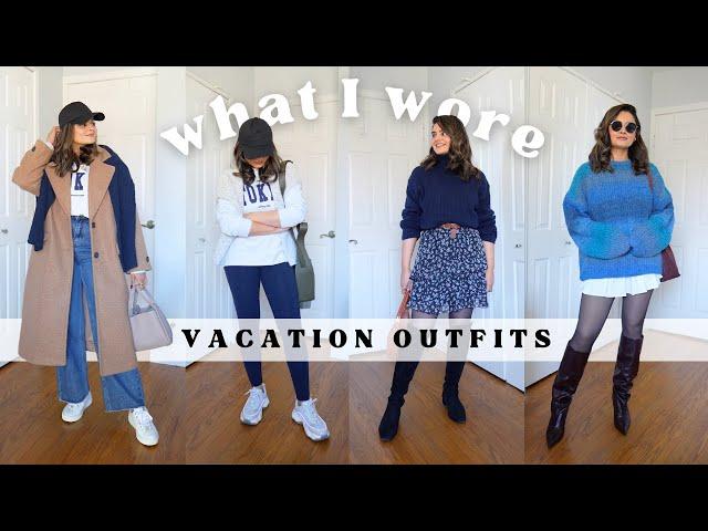 Easy to Pack Winter VACATION Fits | Trip to Montreal