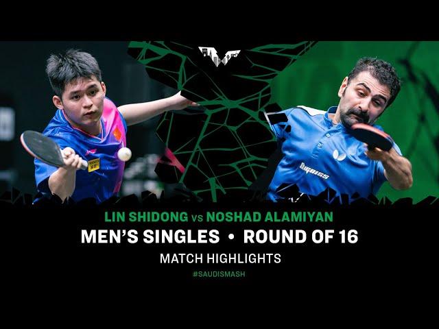 Lin Shidong vs Noshad Alamiyan | MS R16 | Saudi Smash 2024