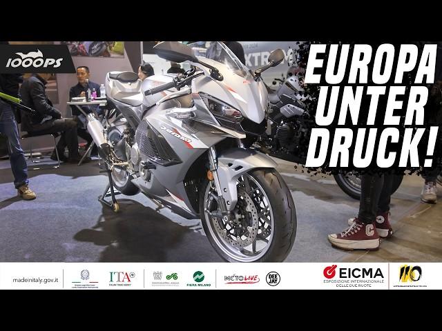 China kommt! Spannende Motorrad Neuheiten 2025 aus Fernost auf der EICMA