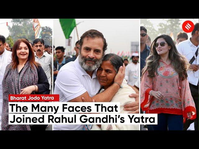 Famous Names That Joined Rahul Gandhi’s Bharat Jodo Yatra