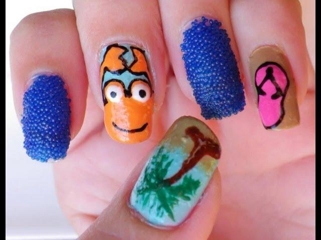 Uñas playa - beach nails