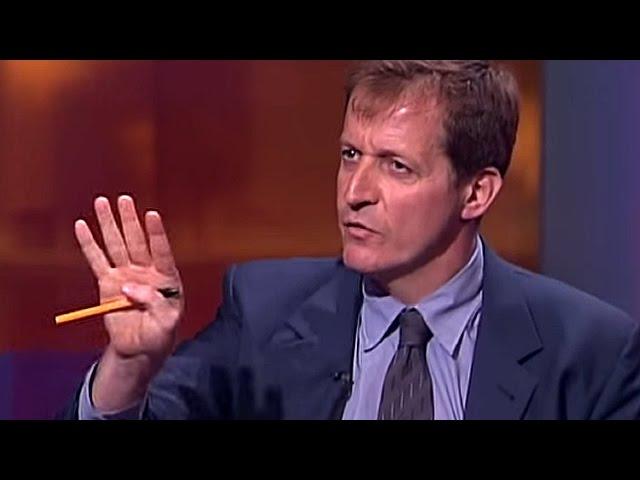 Jon Snow interviews Alastair Campbell over Iraq WMD report being sexed up (2003)