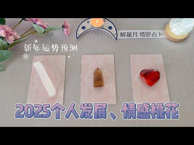 ️2025个人发展++情感桃花重要时间(1月-12月)的预测&指引塔罗占卜#2025运势（事业，学业，情感，桃花）