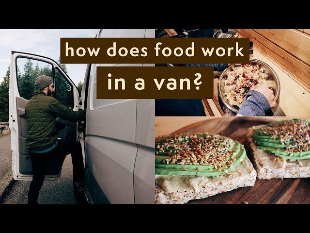 WHAT WE EAT IN A DAY [van life edition] / vegan / easy / nutritious