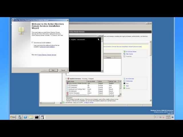 Active Directory Concepts and Installation with Windows Server 2008 R2