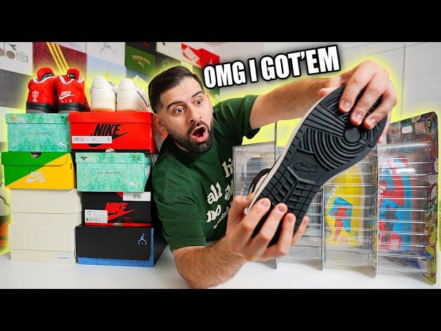 I WENT CRAZY AND GOT 15 NEW SNEAKER PICK UPS!! *MY $5,000 SNEAKER HAUL*