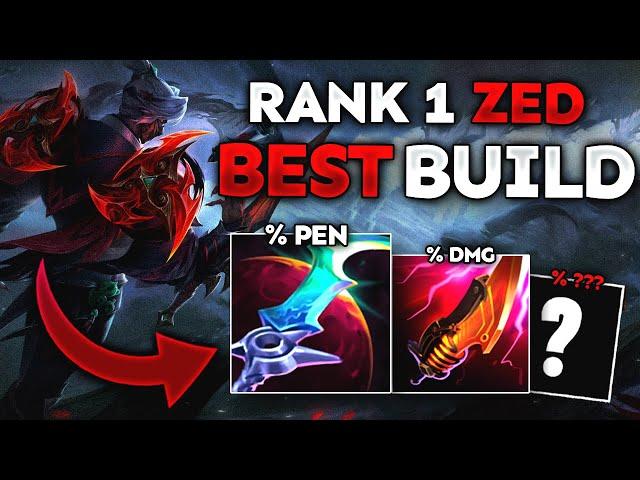 ALWAYS GO THIS BUILD TO WIN ON ZED | BZ