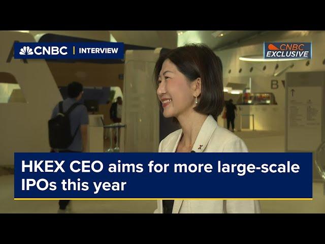 HKEX CEO aims for more large-scale IPOs this year