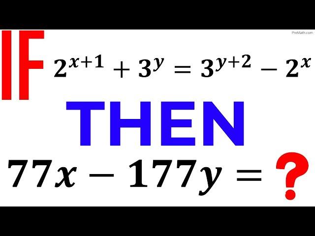 Can you solve this If-Then Exponential Problem? | Fast & Easy Explanation