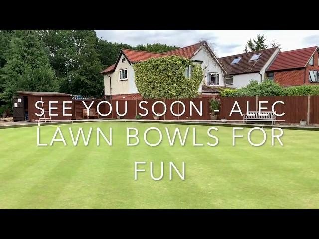 Lawn Bowls For Fun 4 - A typical bowling green.