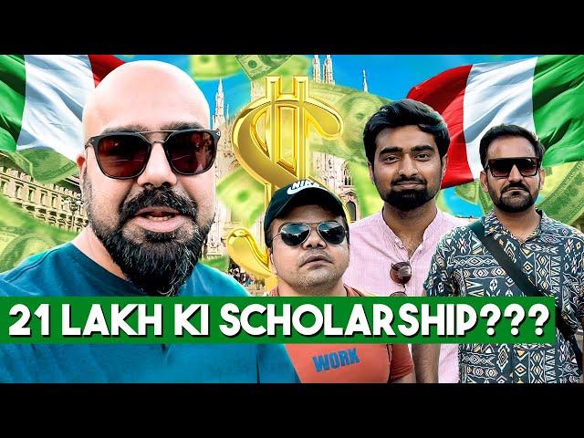 Scholarship In Italy + 21 Lak Rupee | Junaid Akram