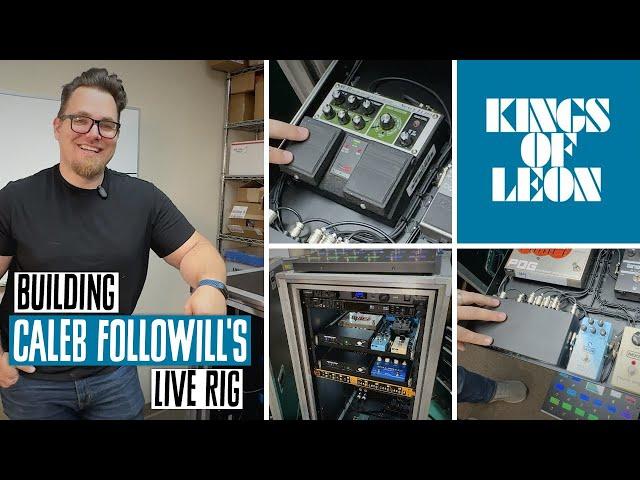 Kings of Leon Live Rig (Caleb Followill) Explained by Builder Barry O'Neal of Xact Tone Solutions