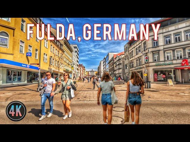 Fulda,Germany #spring walk in Fulda in Germany, a very beautiful city 4k HDR 60fps