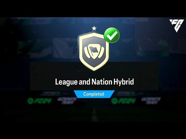 League and Nation Hybrid SBC Cheapest Solution | EAFC 24