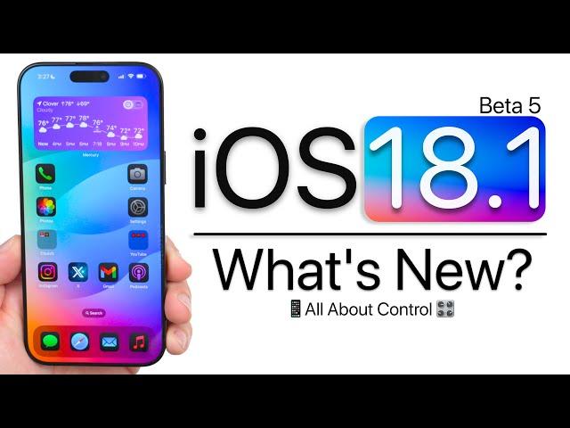 iOS 18.1 Beta 5 is Out! - What's New? (Apple Intelligence)