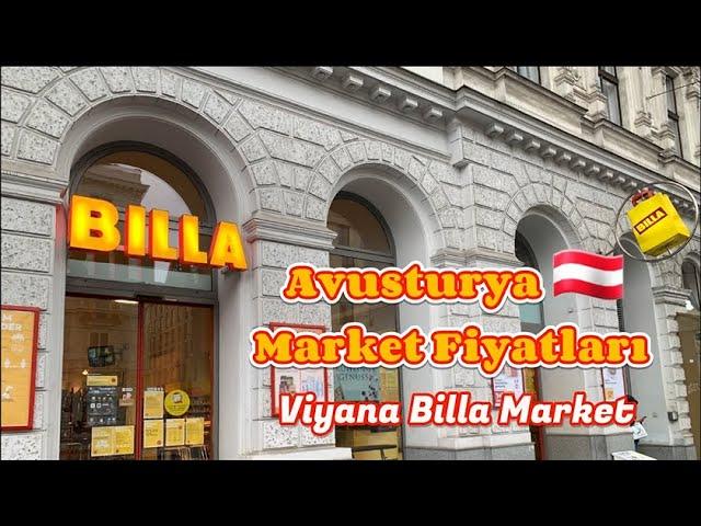 Avusturya Market Fiyatları | Viyana Billa Market | Hediyelik, çikolata, kahve, peynir, içecek vb.