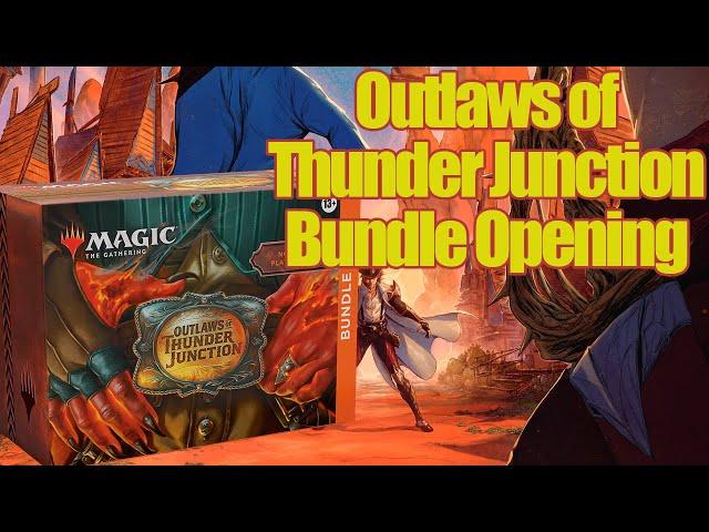 Outlaws Of Thunder Junction Bundle Opening MTG