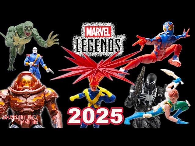 NEW Marvel Legends Spider-Man & X-Men 2025 Waves & Exclusives Revealed