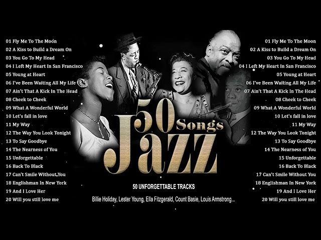 Best Jazz Songs 2023   Louis Armstrong, Frank Sinatra, Norah John, Diana Krall, Ella Fitzgerald