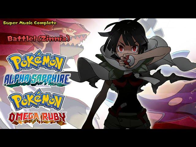 Pokémon Omega Ruby & Alpha Sapphire - Vs Zinnia (Highest Quality)