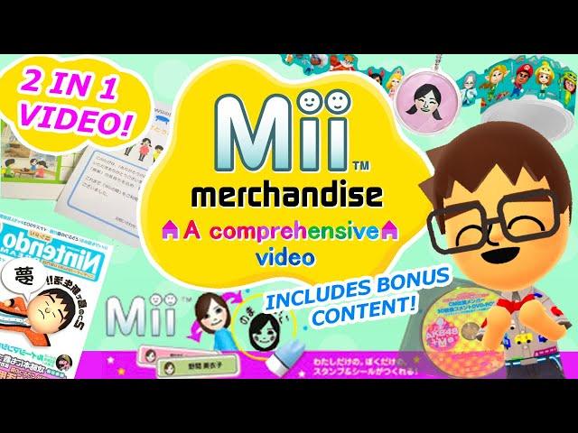 I Found Every Piece of Mii Merchandise (Definitive Edition)