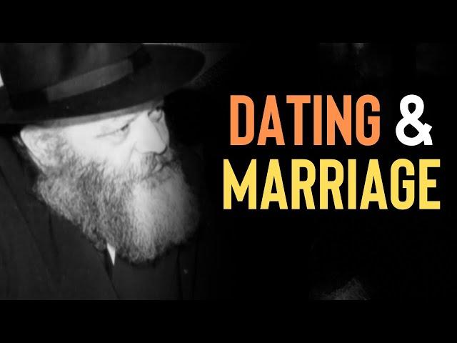 Incredible (sometimes shocking) advice from the Lubavitcher Rebbe on dating and marriage