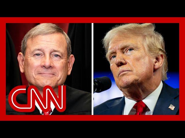 Hear what Justice Roberts did behind the scenes before Trump immunity ruling