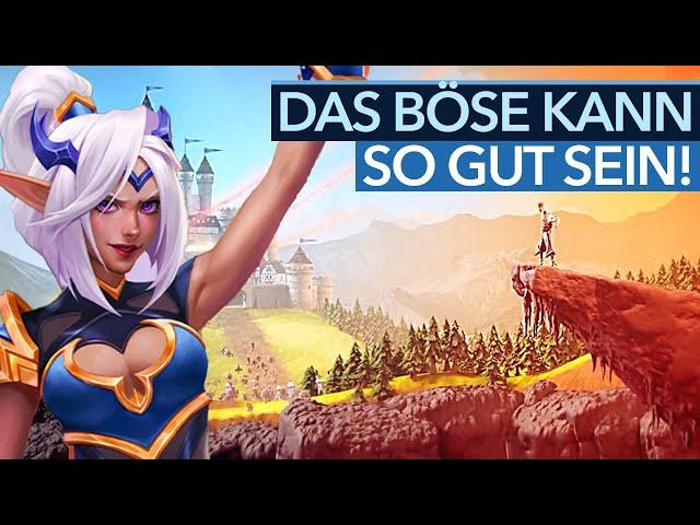 Die deutsche Aufbau-Serie setzt ihre böse Tradition gut fort! - Dungeons 4 im Test