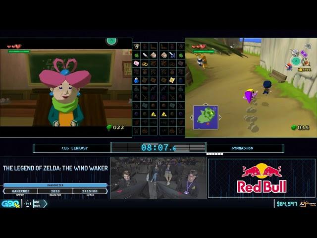 The Legend of Zelda: The Wind Waker Randomizer by CLG Linkus7 and gymnast86 in 1:58:32 - GDQx 2019