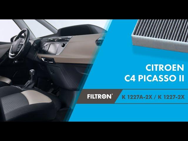 How to replace a cabin filter? – CITROEN C4 PICASSO II – The Mechanics by FILTRON