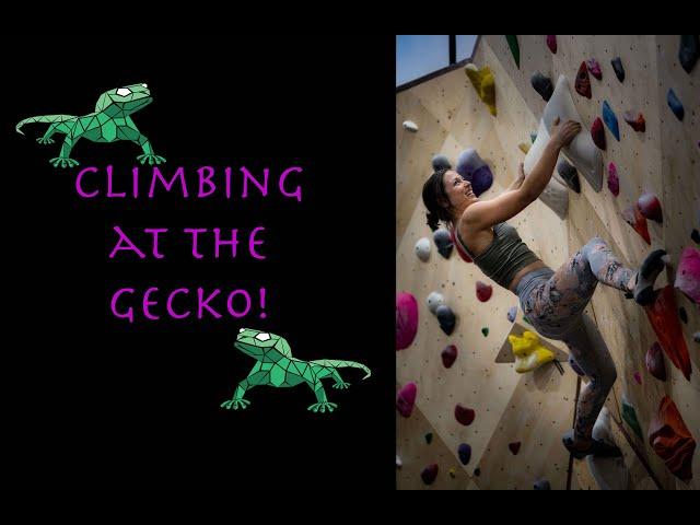 Climbing at the Gecko
