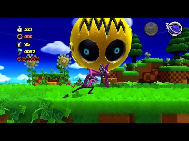 Sonic Lost World - Wii U - Taunt Montage - Zazz (with captions)