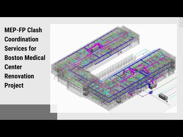 BIM Modeling and Coordination Services for Boston Medical Center