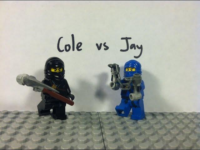 Lego Ninjago: Cole vs Jay