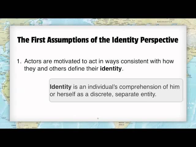 Idealism and the Identity Perspective