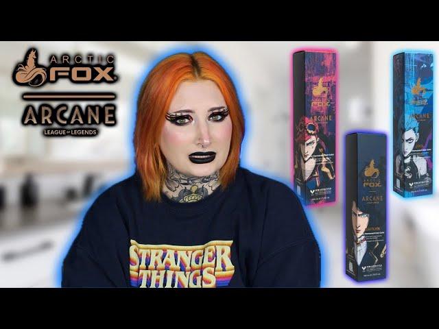 ARCTIC FOX | ARCANE HAIR DYE! & a few other shades :)