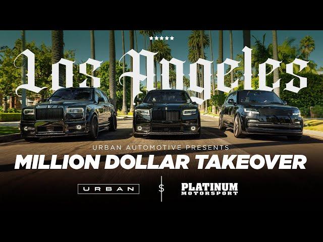 The British Luxury Cars Taking Over LA -  Urban Automotive x Platinum Motorsport