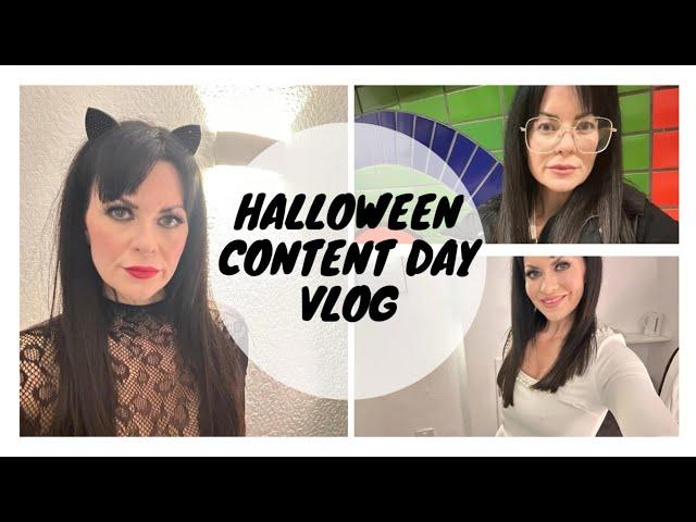 4K | DITL | Halloween Content Day Vlog | Patreon Creator