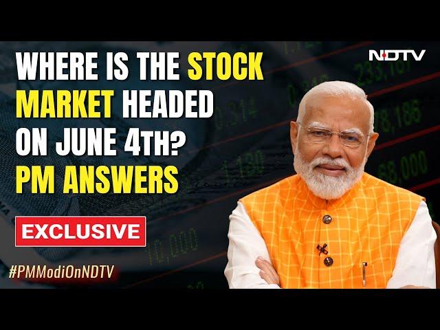 PM Modi On Share Markets | PM Modi Exclusive: "On June 4, The Stock Market Programmers Will..."