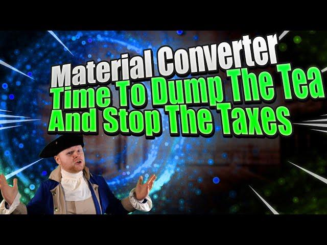 Material Converter In Star Trek Fleet Command | A Good Feature Plagued By Taxes! | Dump The Tea!