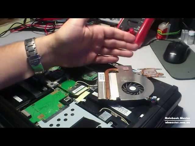  Как разобрать ноутбук Asus K40AF - Чистка и полная разборка