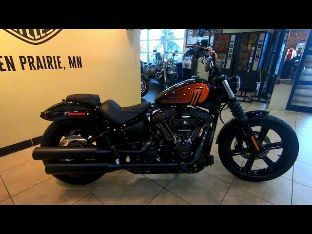 New 2023 Harley-Davidson HD FXBBS Softail Street Bob Motorcycle For Sale In Eden Prairie, MN