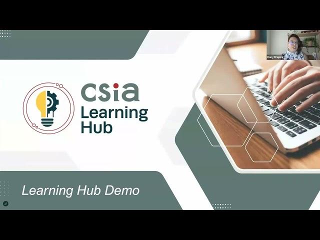 CSIA Learning Hub Demo